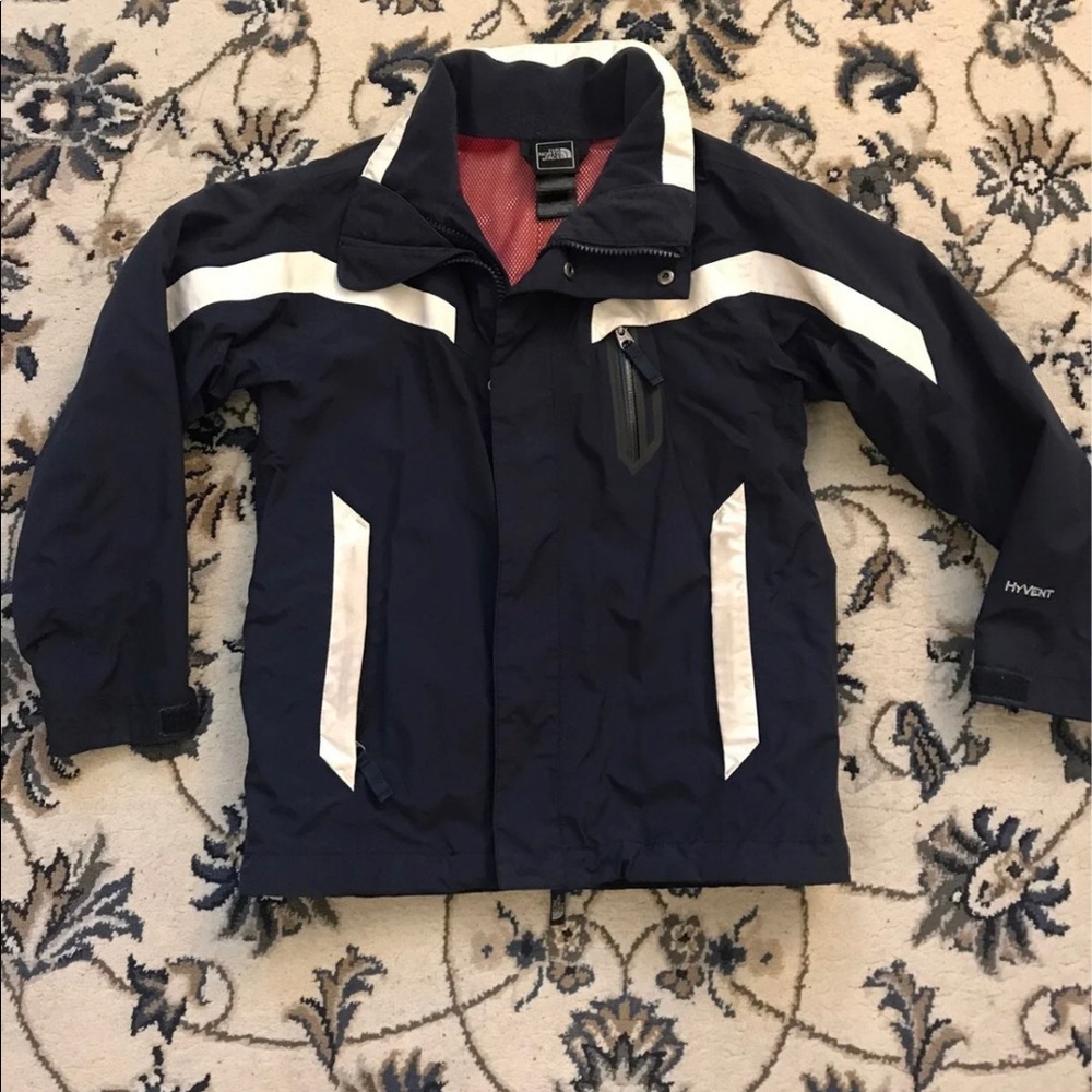 Kids The North Face Rain Jacket size 7/8